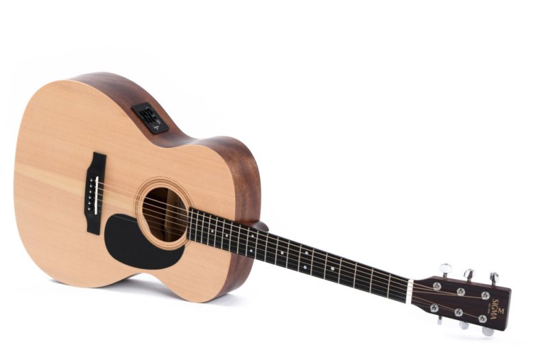 Sigma - Auditorium Acoustic Electric Guitar, Natural #000ME