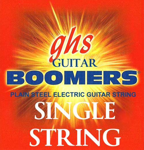 GHS - Singles - Plain Steel Strings - 009 #009