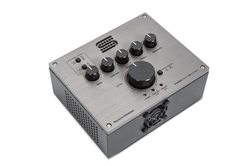 Seymour Duncan - PowerStage 100 Stereo - 100-Watt Stereo Guitar Amp Pedal, Silver #11901-004