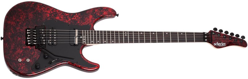Schecter - Sun Valley Super Shredder FR S Electric Guitar, Red Reign #1245-SHC