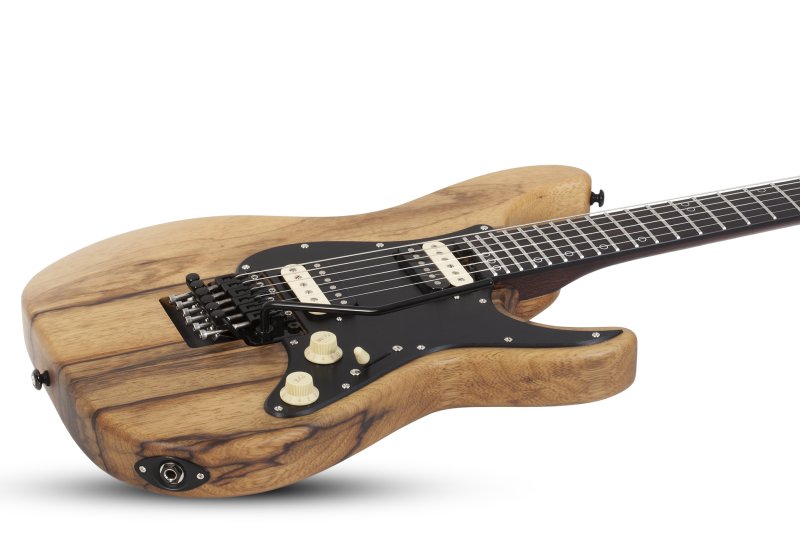 Schecter - Sun Valley Super Shredder Exotic Black Limba Electric Guitar, Black Limba #1265-SHC