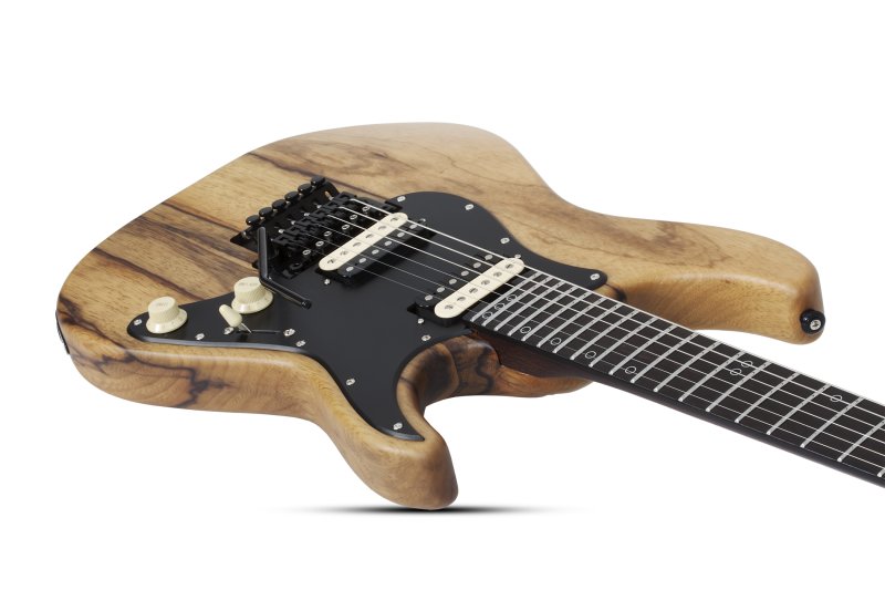 Schecter - Sun Valley Super Shredder Exotic Black Limba Electric Guitar, Black Limba #1265-SHC