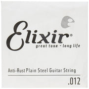 Elixir - Plain Steel Guitar String, 012 #13012