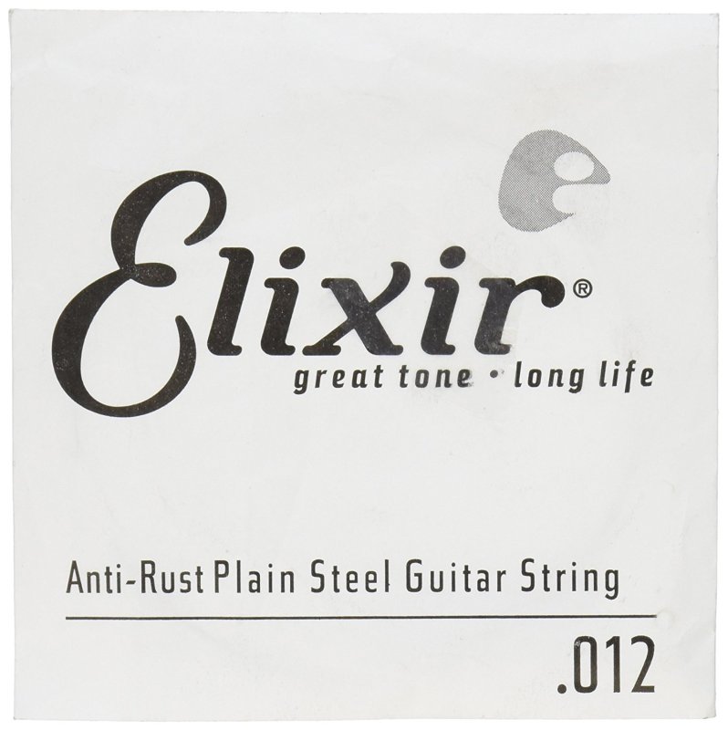 Elixir - Plain Steel Guitar String, 012 #13012