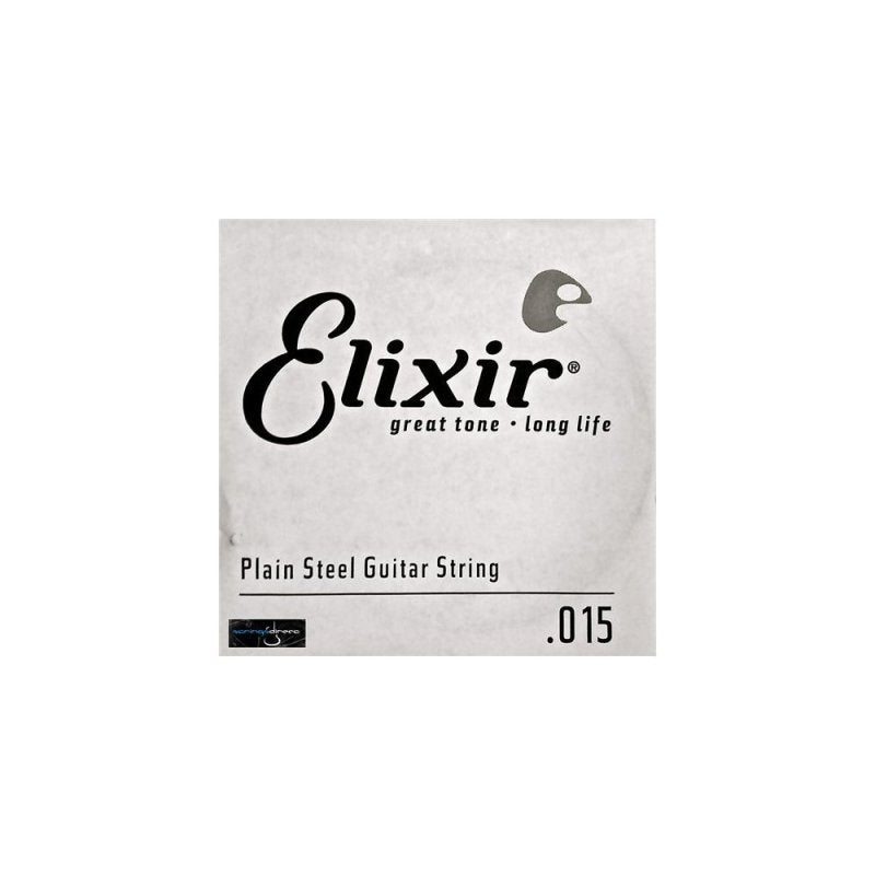Elixir - Plain Steel Guitar String, 015 #13015
