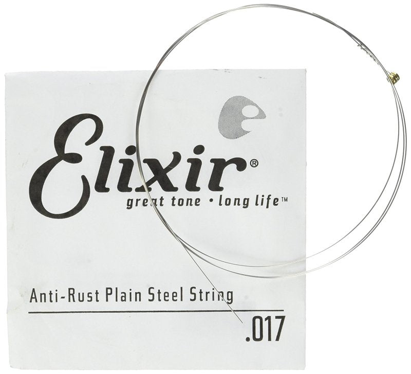Elixir - Plain Steel Guitar String, 017 #13017