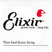 Elixir - Anti-Rust Plated Plain Steel .022, Single Guitar String #13022