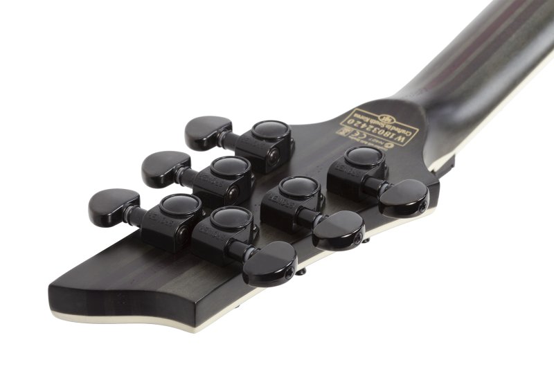 Schecter - Solid Body Electric Guitar with Swamp Ash Body - Satin Black #1348-SHC