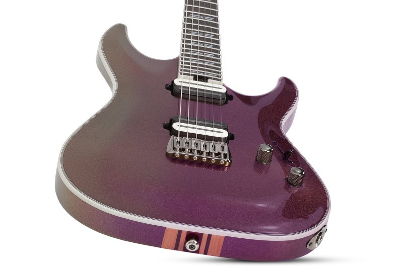 Schecter - C-1 SLS Hollywood Electric Guitar, Supernova #1385-SHC