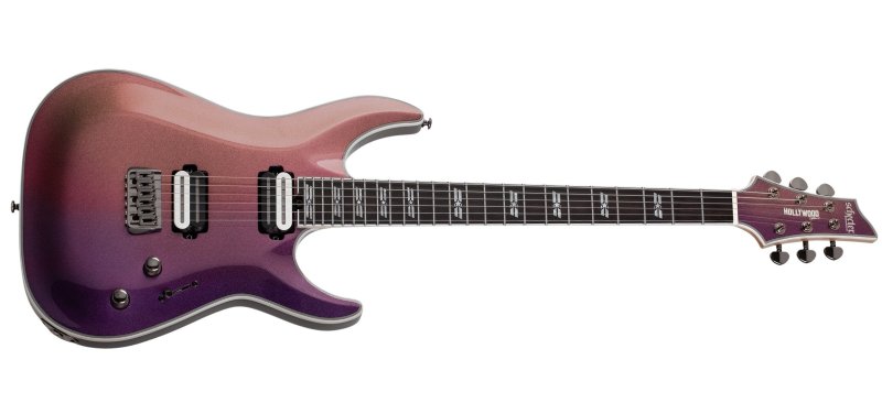 Schecter - C-1 SLS Hollywood Electric Guitar, Supernova #1385-SHC