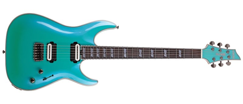 Schecter - C-1 SLS Hollywood Electric Guitar, Glacier #1386-SHC