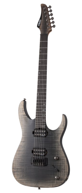 Schecter - Banshee Mach-6 6-String Electric Guitar, Fallout Burst Finish #1410-SHC