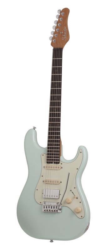 Schecter - Nick Johnston Traditional H/S/S 6-String Electric Guitar, Atomic Frost #1542-SHC