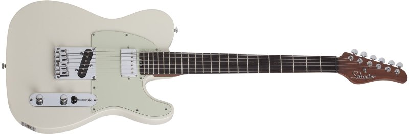 Schecter - Nick Johnston PT Electric Guitar, Atomic Snow #1732-SHC
