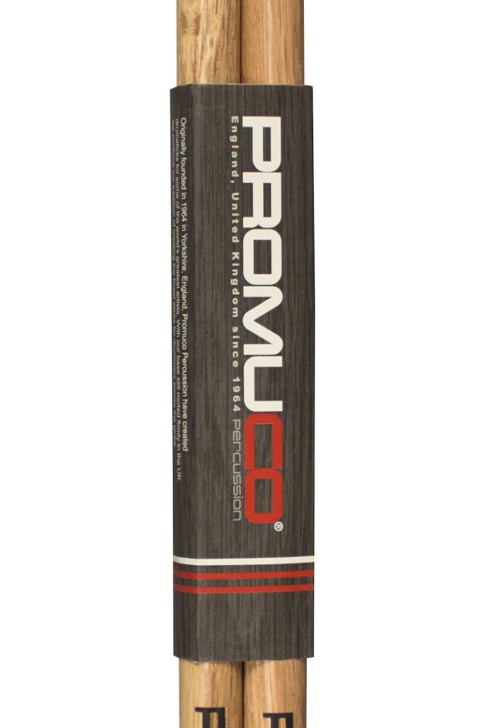 Promuco - Oak Drumsticks - 5B, Wood Tip #18035BX