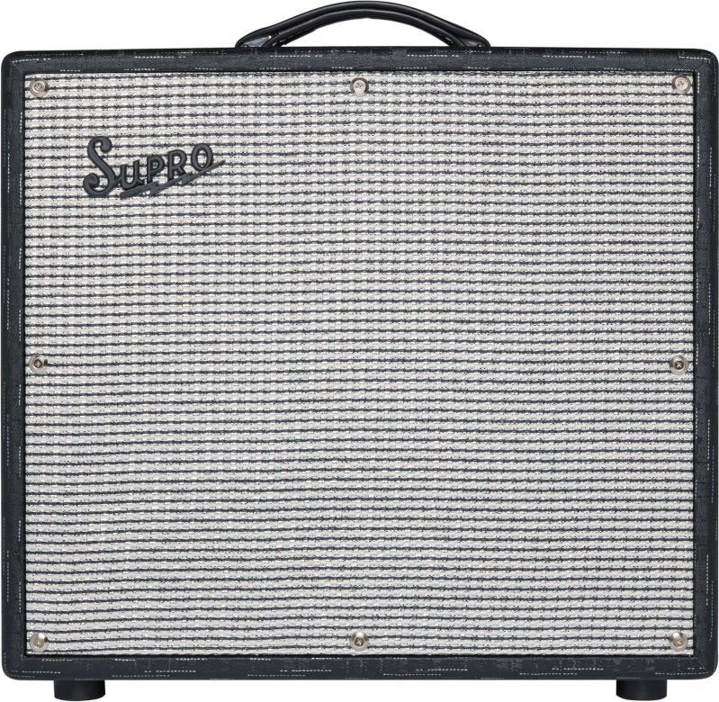 Supro - Black Magick Reverb TB 35W 1x12 Tyler Bryant Signature Combo Guitar Amplifier, Black Scandia #1991TB