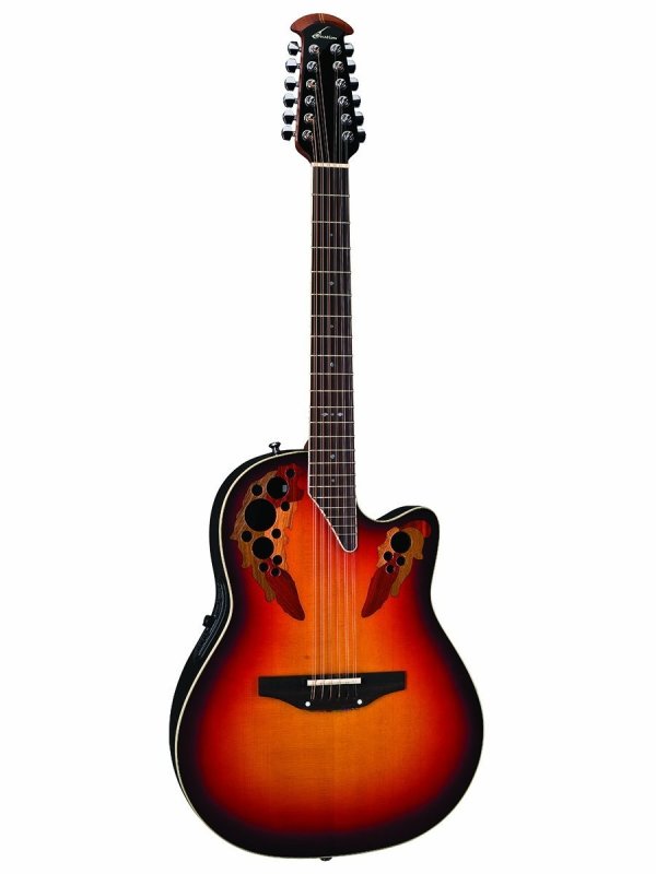 Ovation - Standard Elite 12-String Acoustic - New England Burst #2758AX-NEB