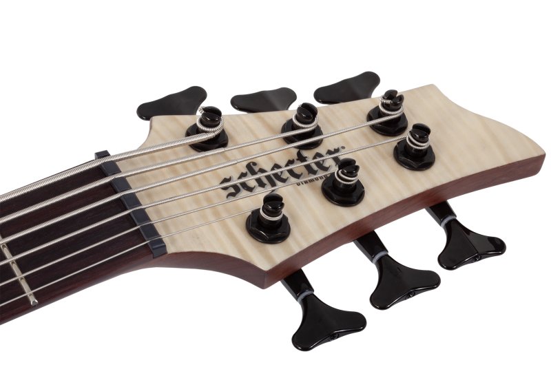 Schecter - Charles Berthoud CB-6 Signature 6-String Bass, Natural Satin #2875-SHC