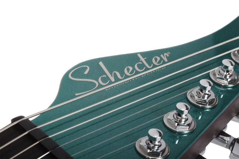 Schecter - Aaron Marshall AM-6 Electric Guitar, Arctic Jade #2940-SHC