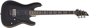Schecter - 6-String Solid-Body Electric Guitar, Aged Black Satin #3661-SHC
