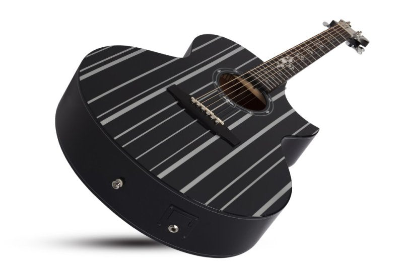 Schecter - Synyster Gates-AC GA SC-6 String Acoustic Guitar - Black #3700-SHC