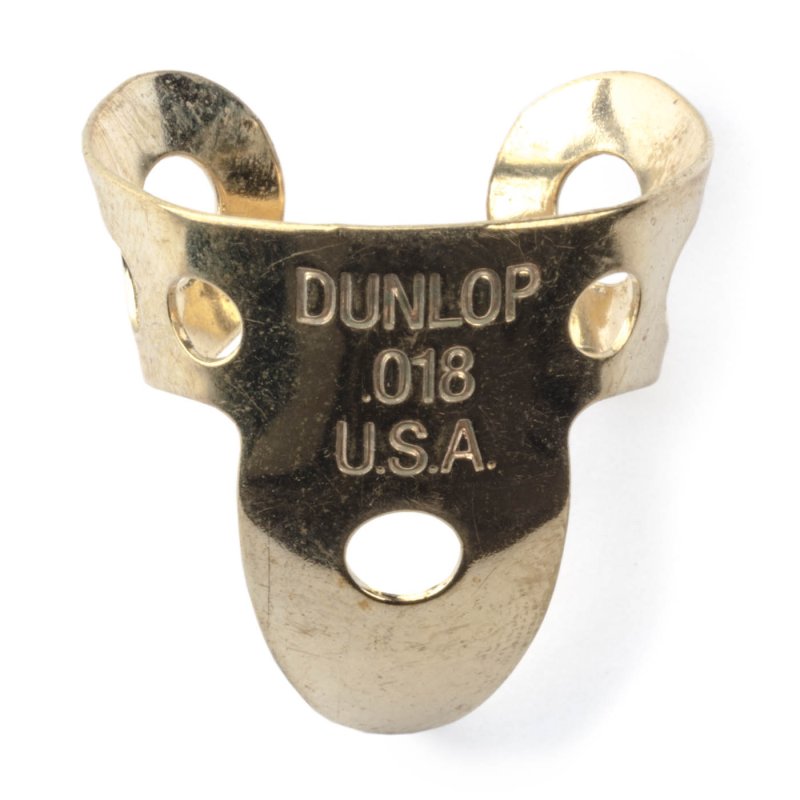 Dunlop - 0.018mm Brass Fingerpicks 20 Pack #37R-018