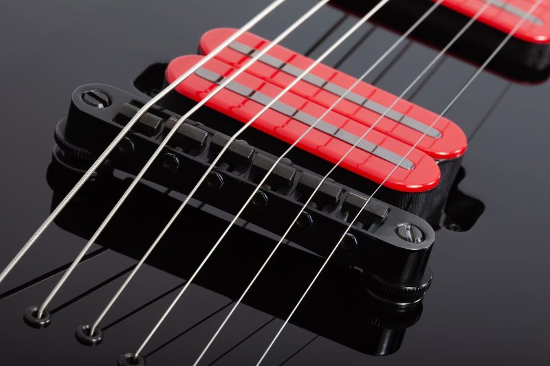 Schecter - Sunset-6 Red Dawn Electric Guitar, Gloss Black #3890-SHC