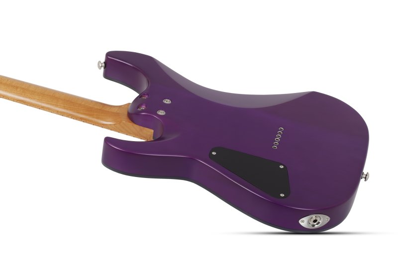 Schecter - C-1 Standard Plus Electric Guitar, Transparent Purple Burst #3935-SHC