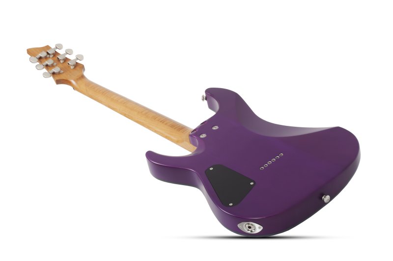 Schecter - C-1 Standard Plus Electric Guitar, Transparent Purple Burst #3935-SHC