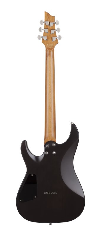 Schecter - C-1 Standard Plus Electric Guitar, Transparent Black Burst #3936-SHC