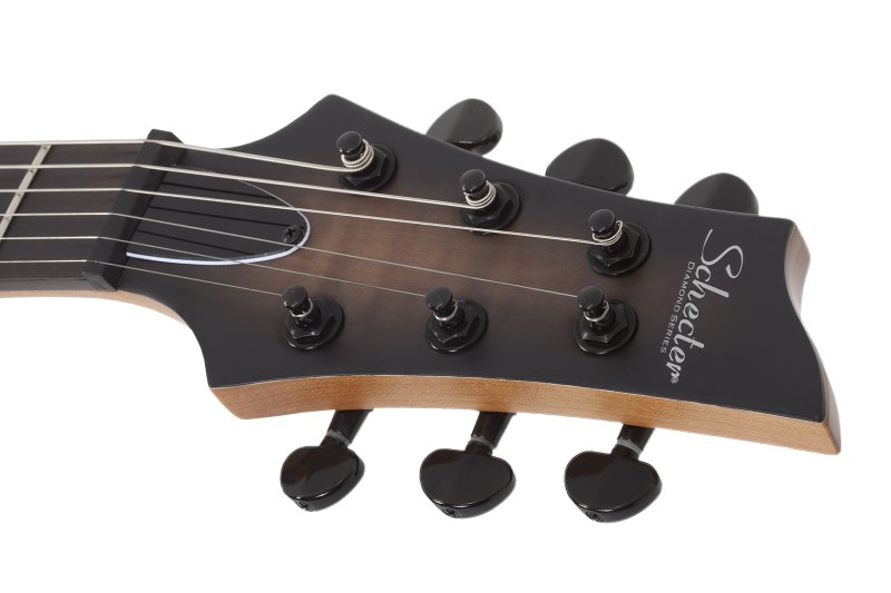 Schecter - C-1 Standard Plus Electric Guitar, Ember Burst #3938-SHC