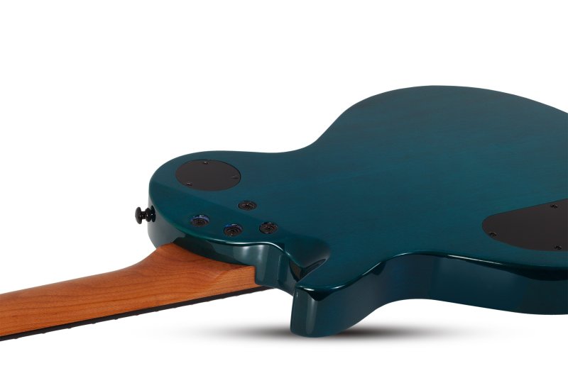 Schecter - Solo-II Standard Electric Guitar, Ocean Blue Burst #3959-SHC