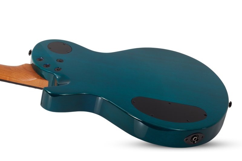 Schecter - Solo-II Standard Electric Guitar, Ocean Blue Burst #3959-SHC