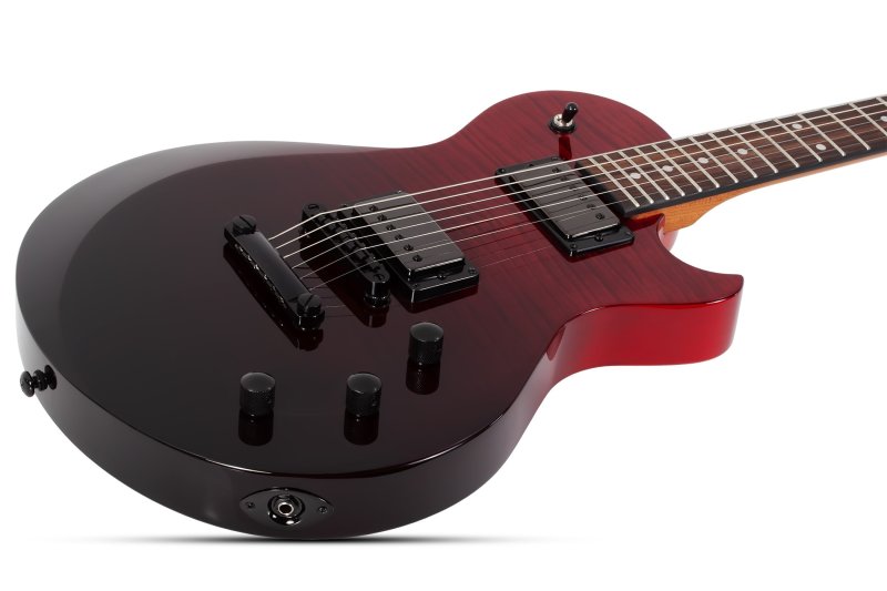 Schecter - Solo-II Standard Electric Guitar, Blood Burst #3960-SHC