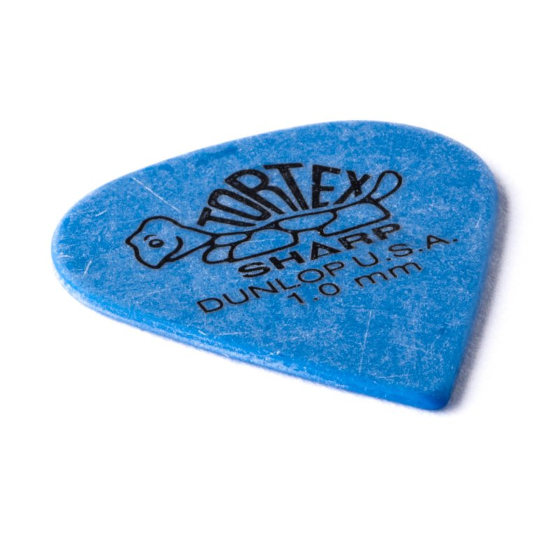 Dunlop - Blue 1.00mm Tortex® Sharp Guitar Pick (72/bag) #412R-100