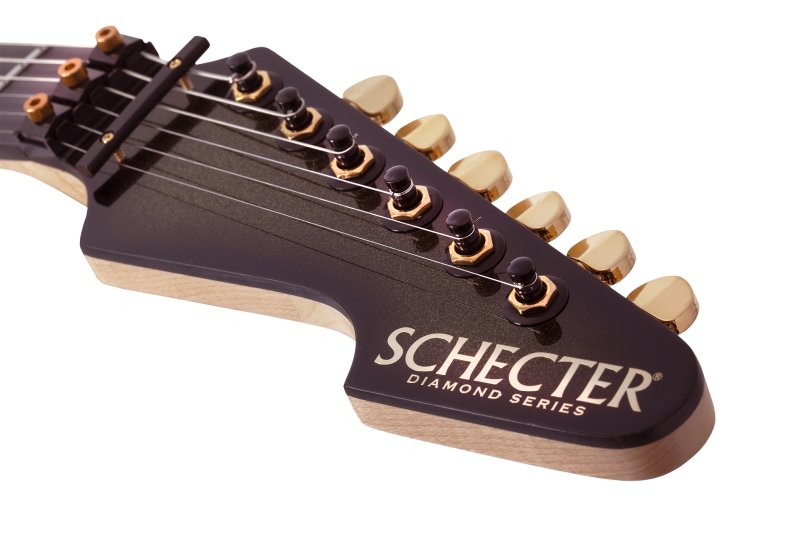Schecter - Avenger FR-S 50th Anniversary Electric Guitar, Gold Burst #4138-SHC