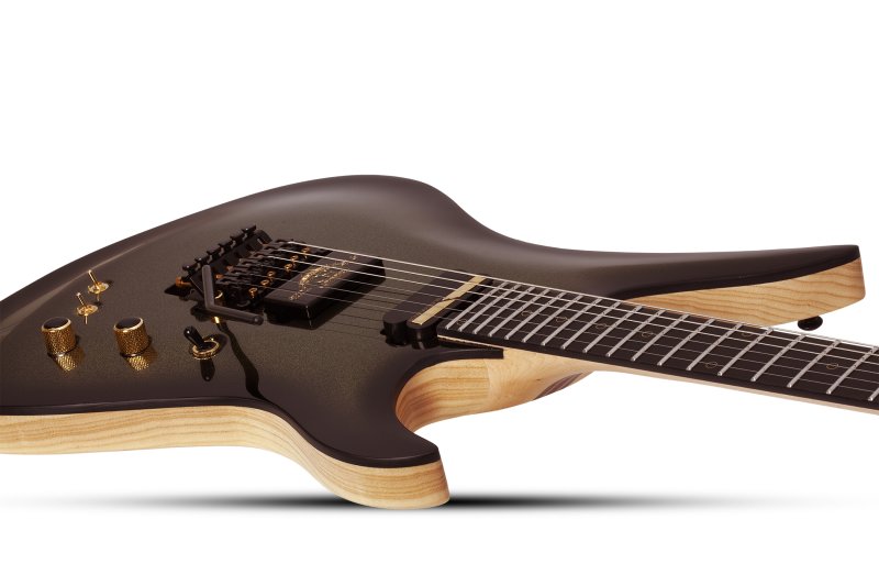 Schecter - Avenger FR-S 50th Anniversary Electric Guitar, Gold Burst #4138-SHC