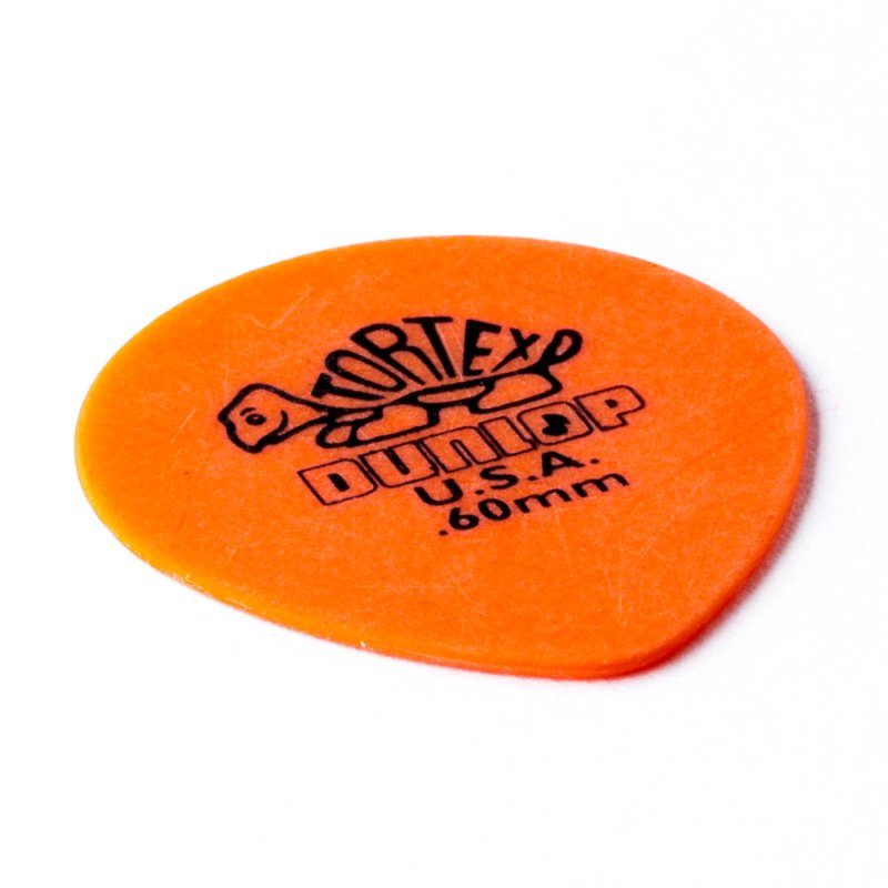 Dunlop - Orange 0.60mm Tortex® Teardrop Guitar Pick (72/pack) #413R-60