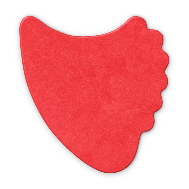 Dunlop - Red 0.50mm Tortex® Fin Guitar Pick (72/bag) #414R-50