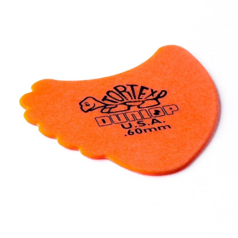 Dunlop - Orange 0.60mm Tortex® Fin Guitar Pick (72/bag) #414R-60
