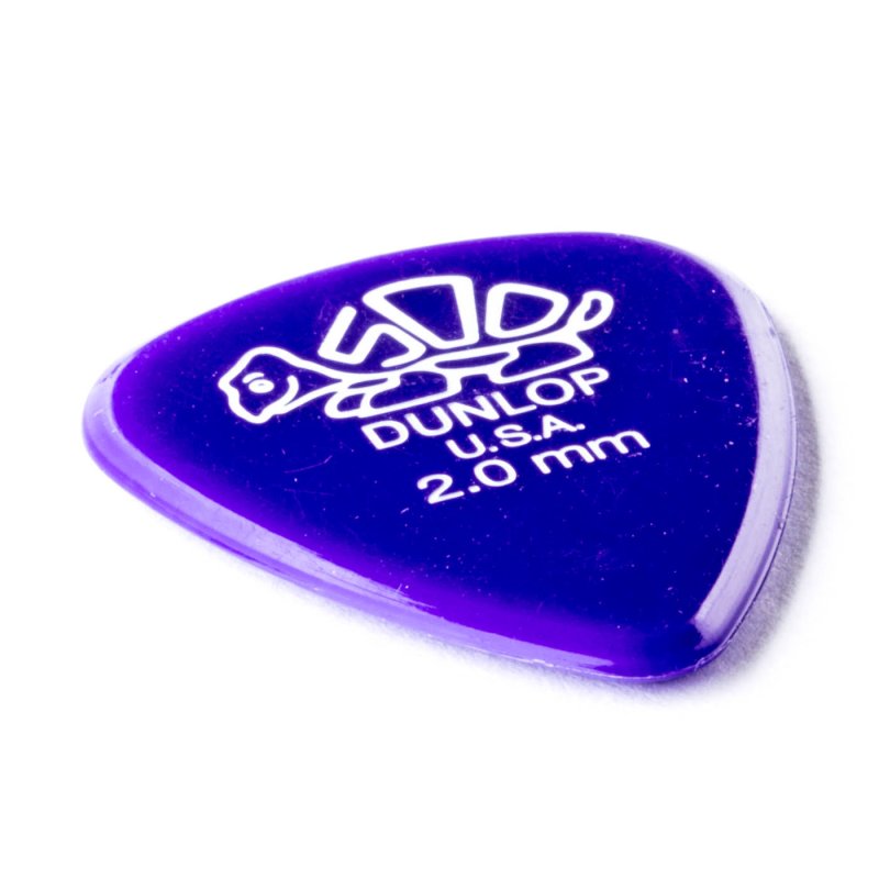 Dunlop - 2.0mm Delrin 500 Guitar Pick (12/pack) #41P2.0