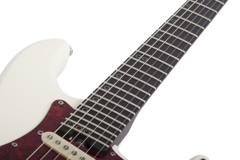 Schecter - MV-6 Electric Guitar, Olympic White #4204-SHC