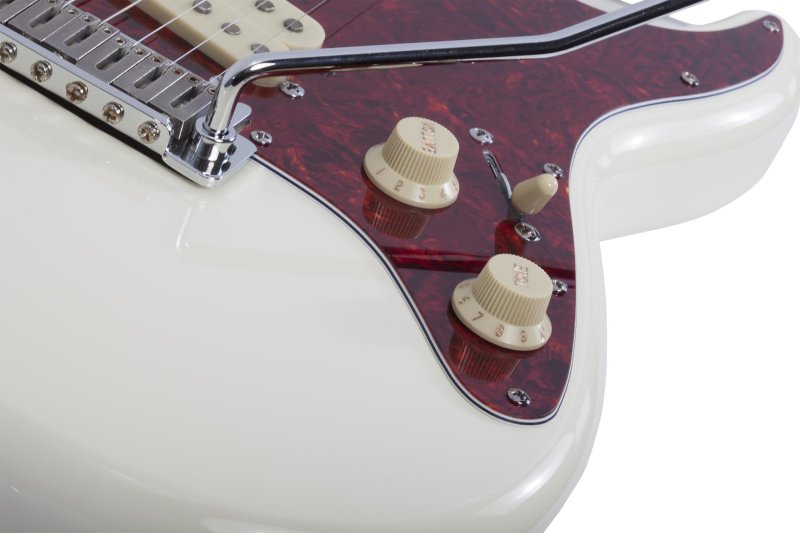Schecter - MV-6 Electric Guitar, Olympic White #4204-SHC