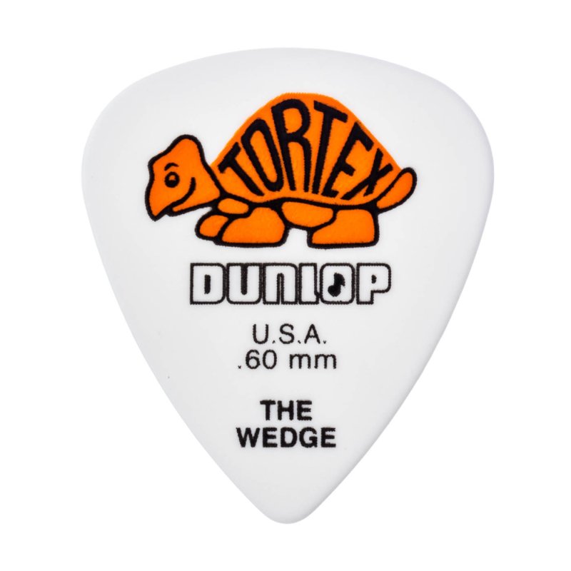 Dunlop - Orange 0.60mm Tortex® Wedge Guitar Pick (12/pack) #424P.60