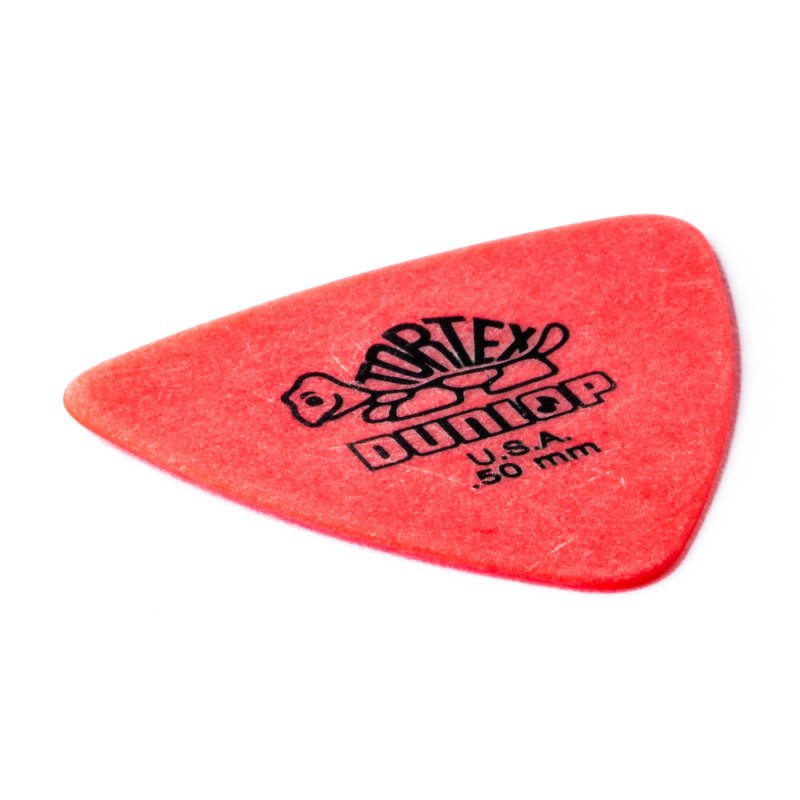 Dunlop - Red 0.50mm Tortex® Triangle Guitar Pick (72/bag) #431R-50