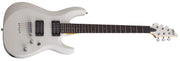 Schecter - C-6 Deluxe Solid-Body Electric Guitar, Satin White #432-SHC
