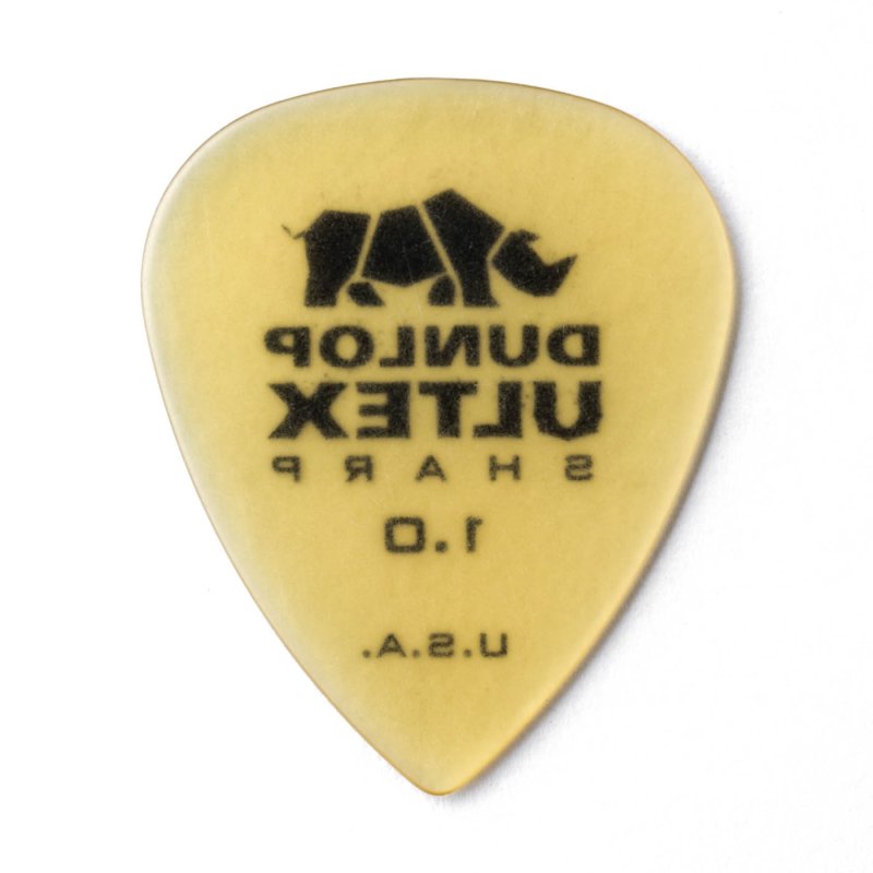 Dunlop - 1.0mm Ultex® Sharp Guitar Picks (6/pack) #433P1.0