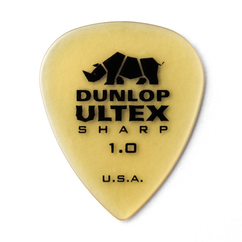 Dunlop - 1.0mm Ultex® Sharp Guitar Picks (72/pack) #433R1.0