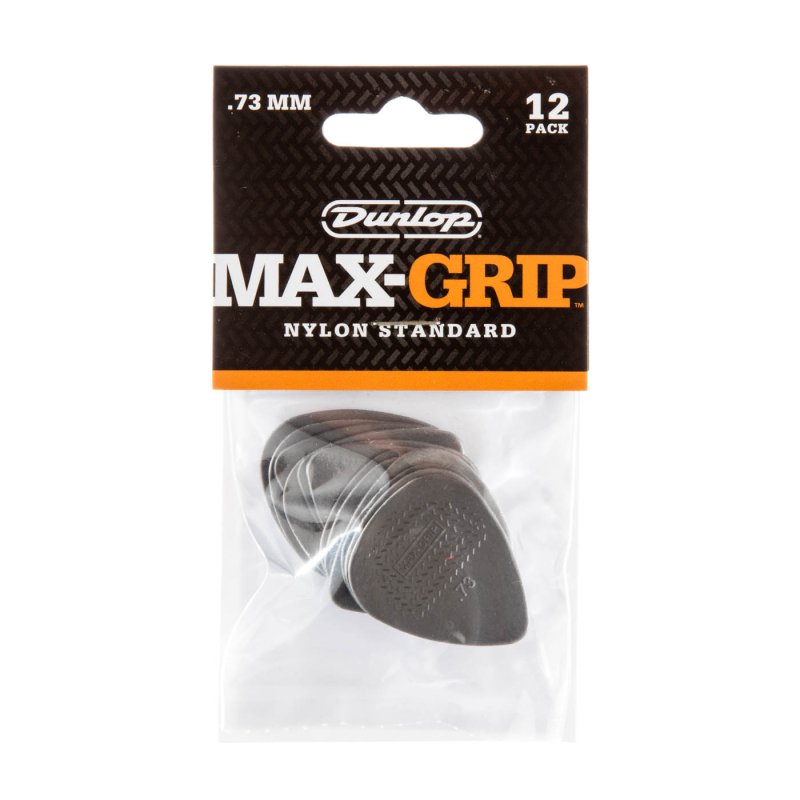 Dunlop - 0.73mm Max-grip® Standard Guitar Pick (12/pack) #449P.73