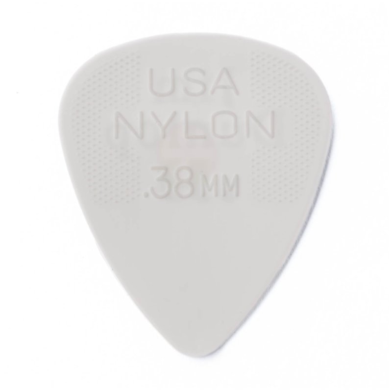 Dunlop - 0.38mm Nylon Guitar Pick (12/bag) #44P-38